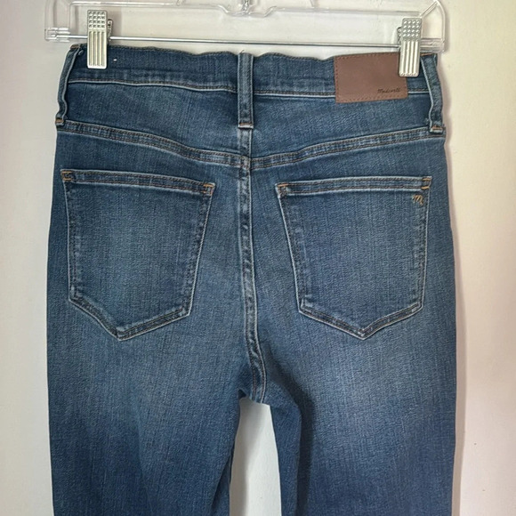 Madewell 10" High-Rise Roadtripper Authentic Skinny Jeans Size 25 - Picture 5 of 8